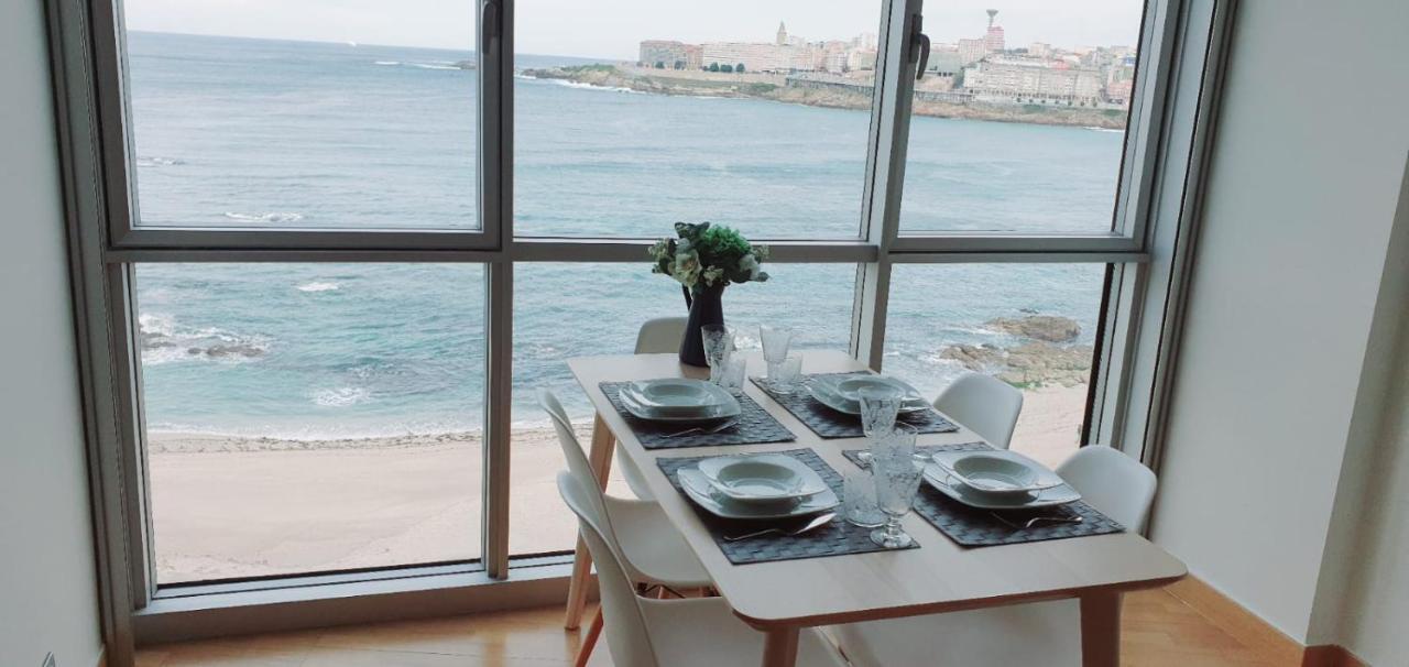 Vivienda Con Increibles Vistas A La Playa De Riazor Apartment A Coruna Exterior photo